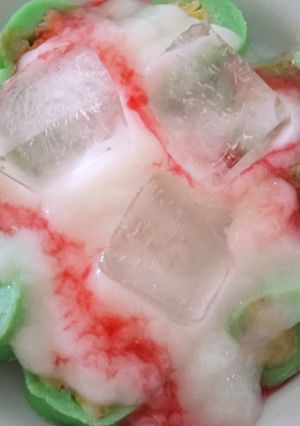 Foto resep Es pisang ijo Ala2