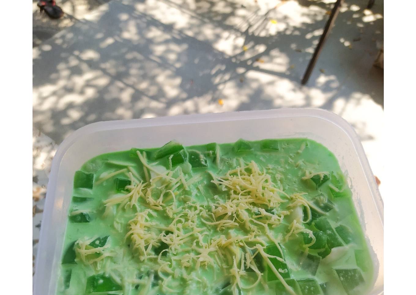 Buko pandan enak tanpa whipcream