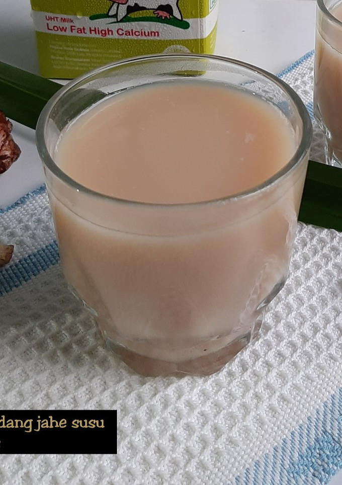 Foto resep Wedang Jahe Susu