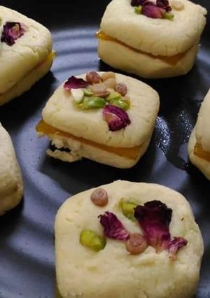 A picture of Amsotto Chanar sandesh.