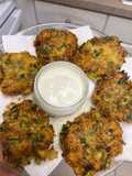 Eggless Vegetable Fritters