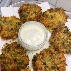 Eggless Vegetable Fritters A picture of Eggless Vegetable Fritters.