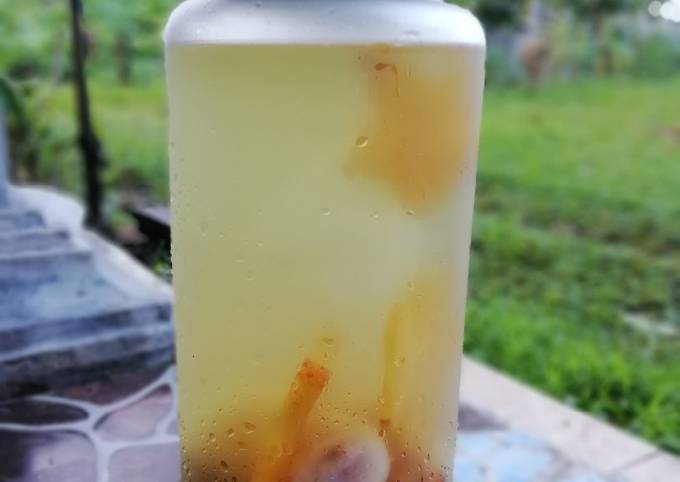 Infuse Water Buah, Day - 1 (Minuman Bahagia)