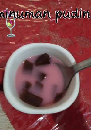 Foto resep Minuman puding 3 bahan