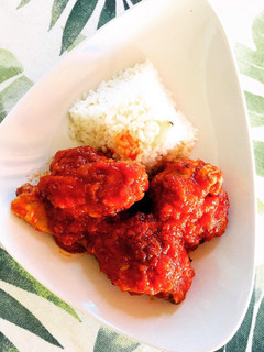 Una foto de Pollo con tomate de la abuela Antonia