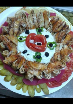 صورة لوصفة شاورما شغل البيت