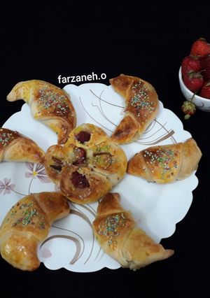 عکسی از دستور کروسان ساده