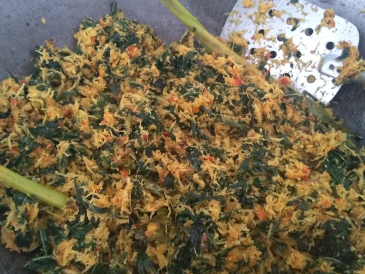 Resep Urab daun singkong, Lezat Sekali
