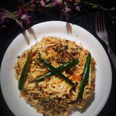A picture of Rice flour Noodles.