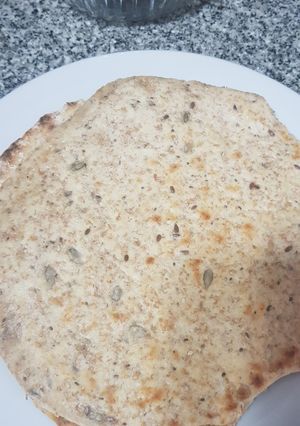 Una foto de Masa para Wraps integrales