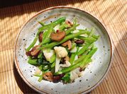 Hình ảnh của nấm shiitake khô