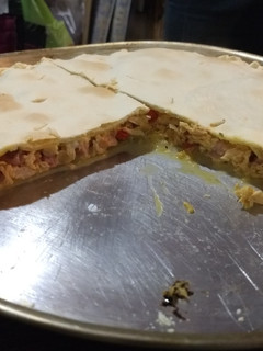 Una foto de Tarta de pollo fácil y rica