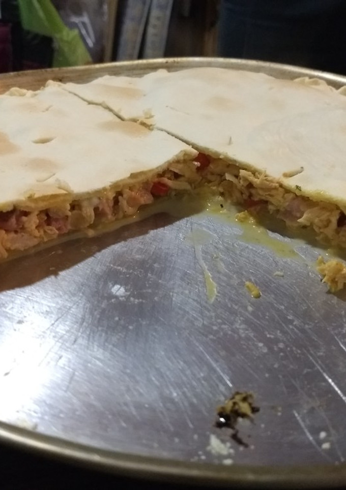 Una foto de Tarta de pollo fácil y rica