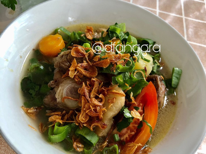 Resep Sop Buntut simple 🤍, Lezat Sekali