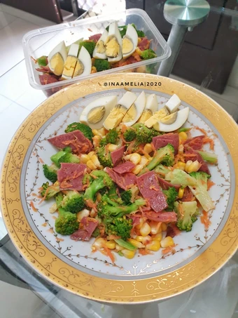 Cara Gampang Membikin Resep  Simple Salad yang Sempurna, Lezat