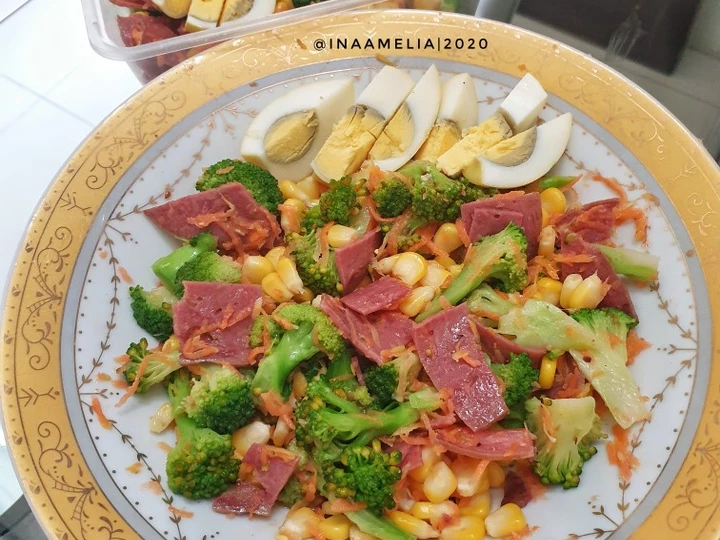Cara Gampang Membikin Resep  Simple Salad yang Sempurna, Lezat