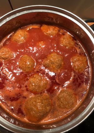 Paradicsomos húsgombóc recept fotója