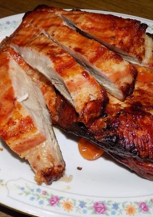 Una foto de Ribs con zapallo a la canela