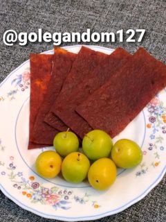 عکسی از دستور لواشک آلوچه