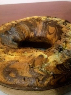Una foto de Torta marmolada
