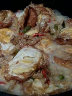 Foto resep Sayur telur ceplok