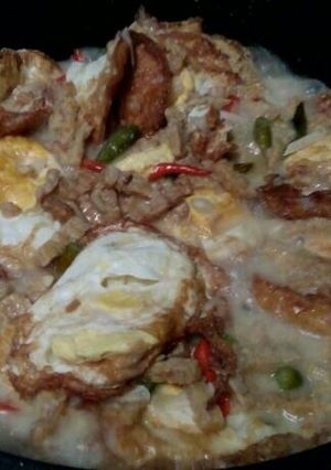 Foto resep Sayur telur ceplok