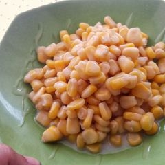 A picture of Jagung Susu / Corn and Milk.