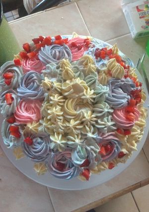 Una foto de Pastel de tres leches