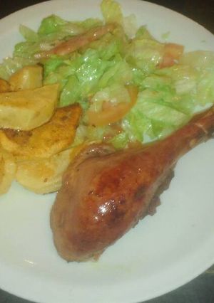 Una foto de Pavita al horno