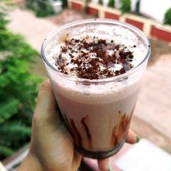 A picture of Chocolate shake.