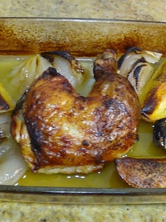 Una foto de Pollo a la cerveza