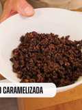 Cáscara de cacao caramelizada