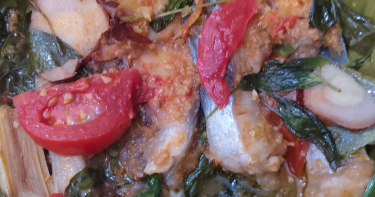 Pepes ikan patin kemangi