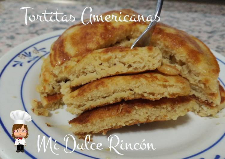Tortitas americanas o pancakes ¡¡súper esponjosas!!
