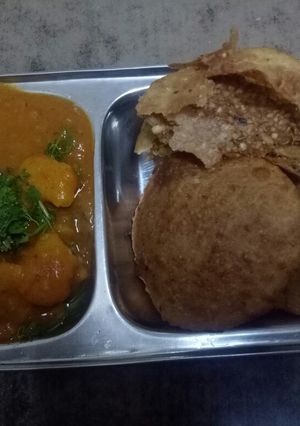 A picture of Bedmi puri.