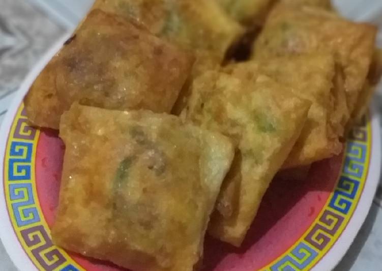 Cara Gampang mengolah Martabak telor mini irit bahan, Bisa Manjain Lidah