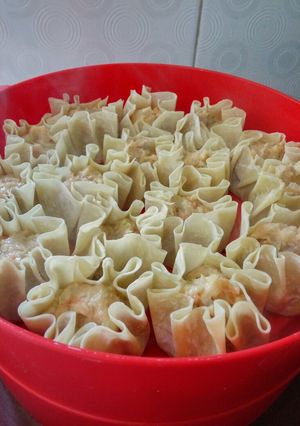 Foto resep Somay ayam udang