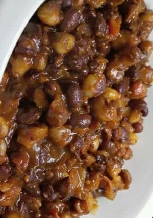 A picture of Stewed Githeri.