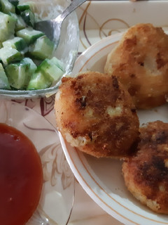 A picture of Potato cutlets.