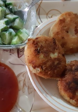 A picture of Potato cutlets.
