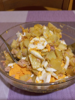 Foto di Insalata di patate tonno e uova sode