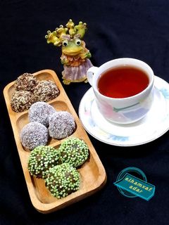 عکسی از دستور ترافل خرما ارده 😋👌🏻
