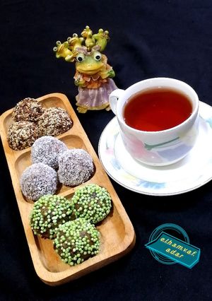 عکسی از دستور ترافل خرما ارده 😋👌🏻