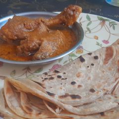 Homestyle chicken curry A picture of Homestyle chicken curry.