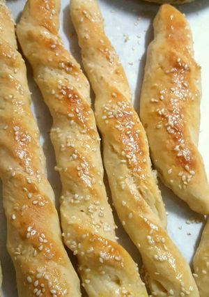 A picture of Garlic Bread Sticks 😋.