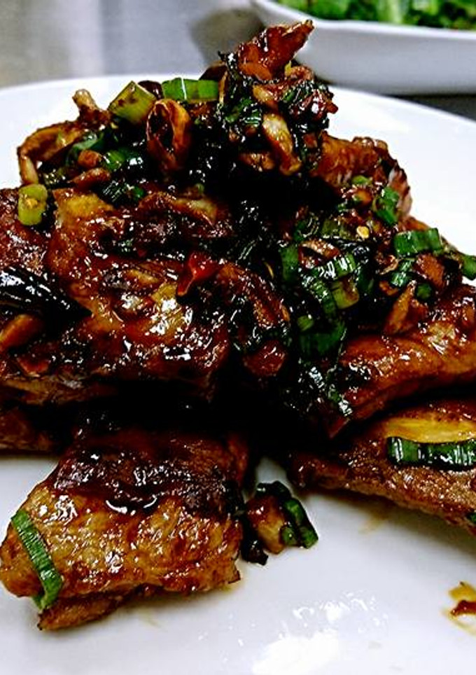 蒜燒排骨 的食譜成品照片
