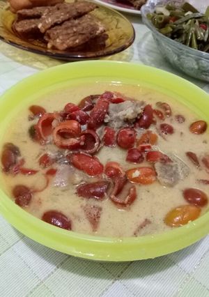 Foto resep Sayur Kulit Melinjo (Klenyer)
