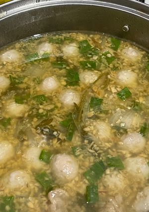 Foto resep Kuah Bakso abang abang 😍