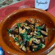 Boletus al ajillo en cazuela