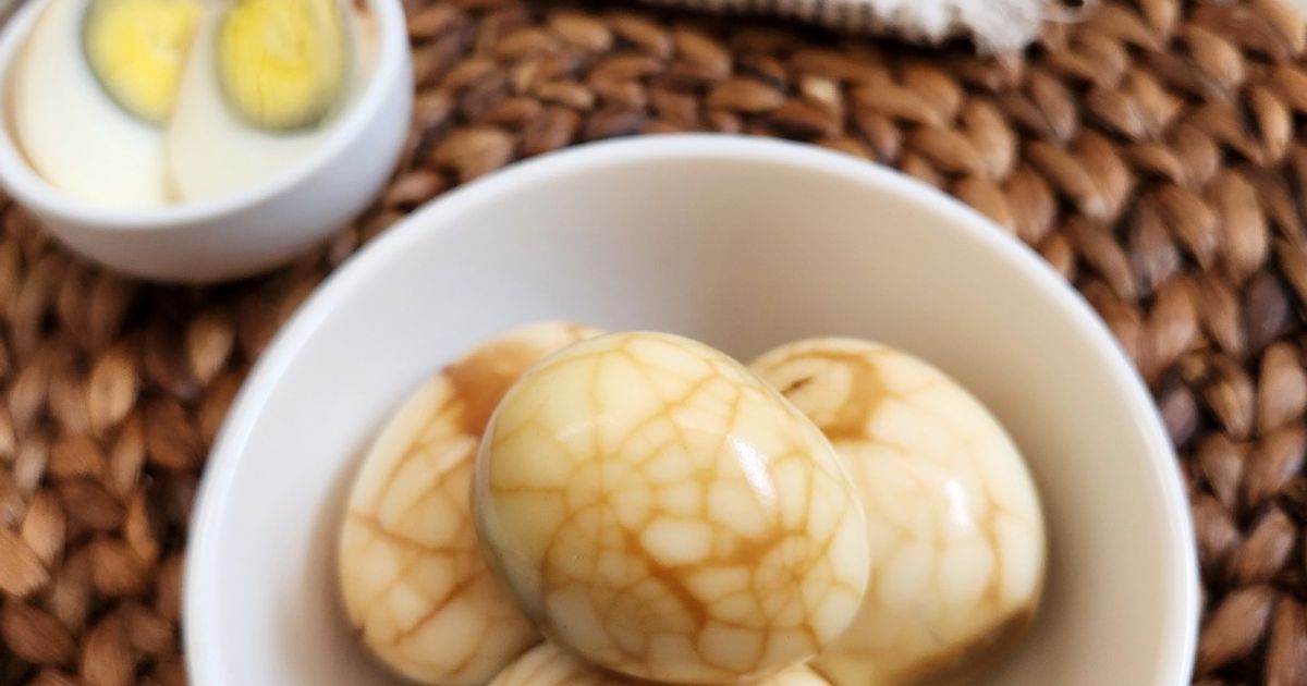 Resep Marble Egg oleh Deaskarl - Cookpad
